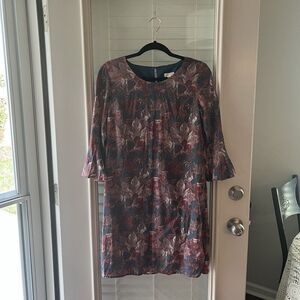 Garnet Hill Dress Sz 2 100% Silk